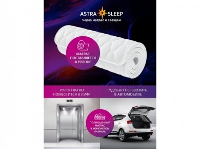  Astra Sleep Astra Roll Memory 19 - 7 (,  7)